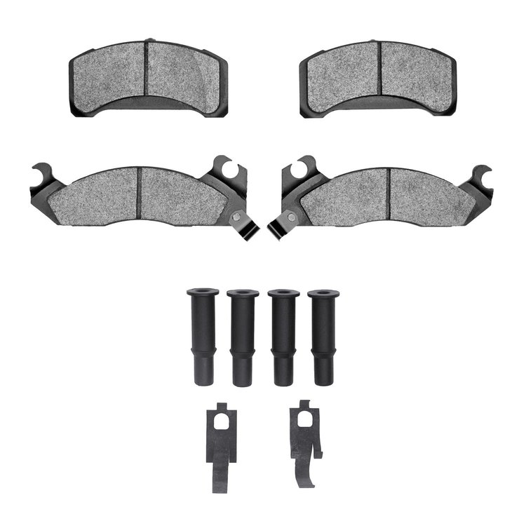 1310-0310-01 3000-Series Ceramic Brake Pads & Hardware Kit, 1982-1982 Ford/Lincoln/Mercury/Mazda, Position: Front
