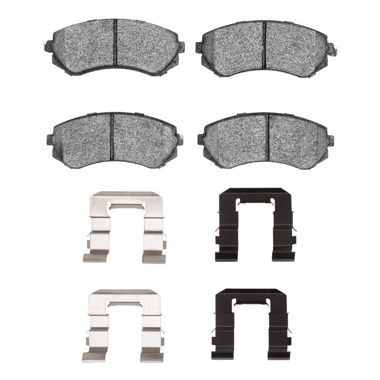 1310-0422-01 3000-Series Ceramic Brake Pads & Hardware Kit, 1989-1996 Infiniti/Nissan, Position: Front