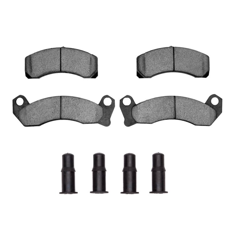 1310-0499-01 3000-Series Ceramic Brake Pads & Hardware Kit, 1981-1994 Ford/Lincoln/Mercury/Mazda, Position: Front