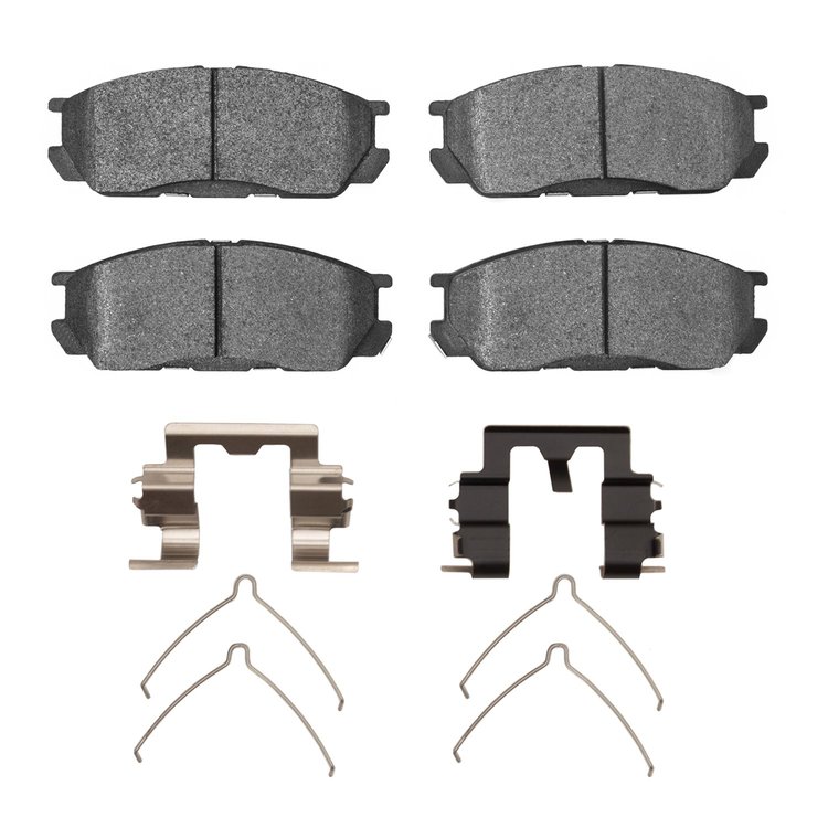 1310-0552-01 3000-Series Ceramic Brake Pads & Hardware Kit, 1992-1995 Ford/Lincoln/Mercury/Mazda, Position: Front
