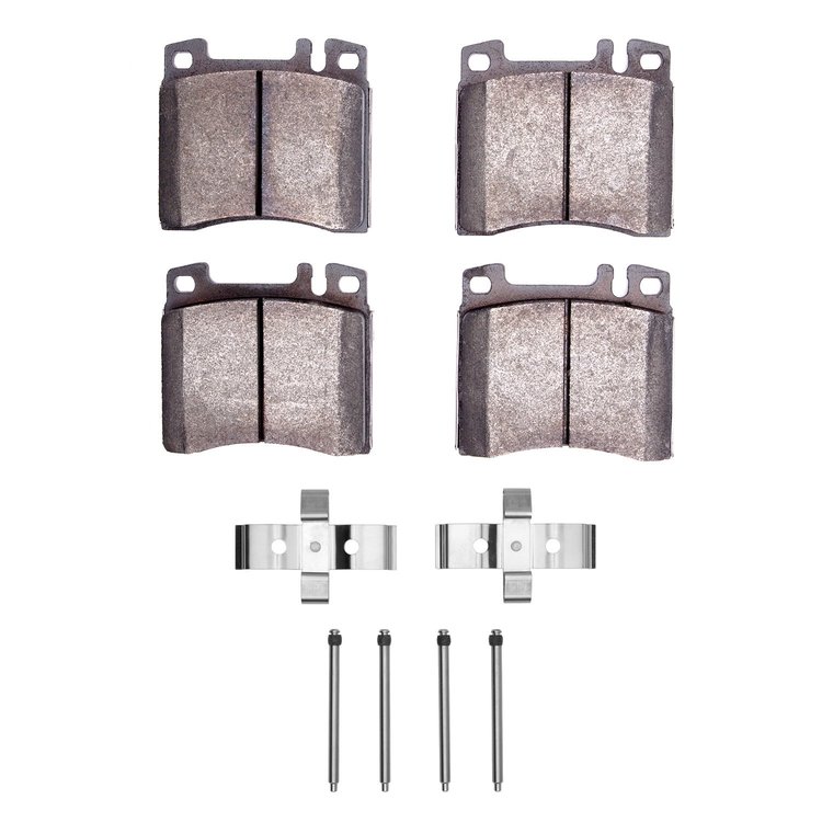 1310-0578-01 3000-Series Ceramic Brake Pads & Hardware Kit, 1991-1999 Mercedes-Benz, Position: Front