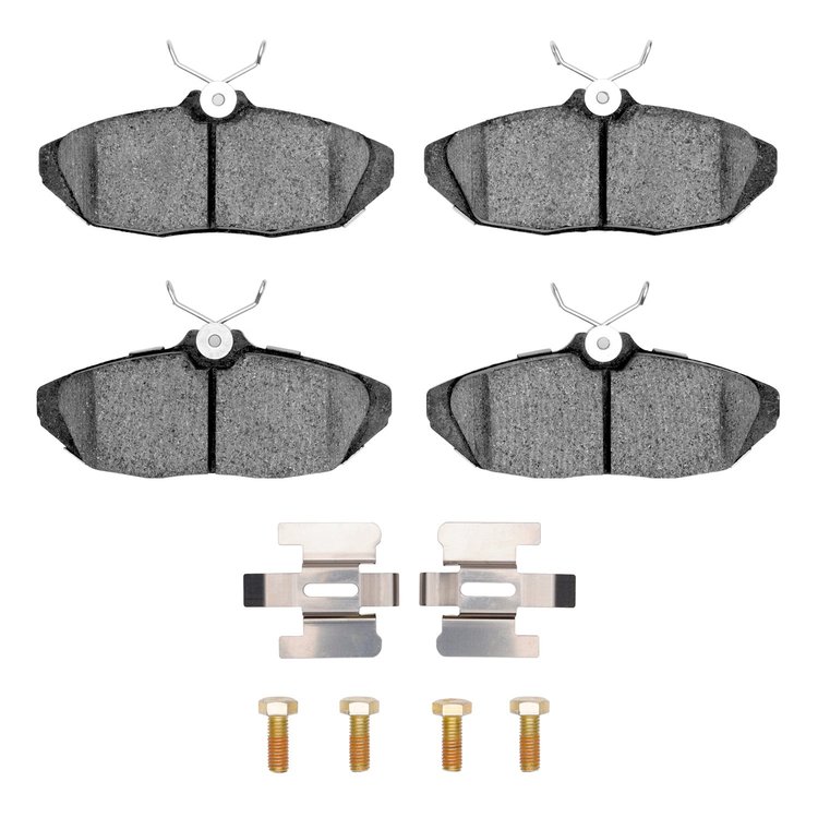 1310-0599-01 3000-Series Ceramic Brake Pads & Hardware Kit, 1993-1998 Ford/Lincoln/Mercury/Mazda, Position: Rear