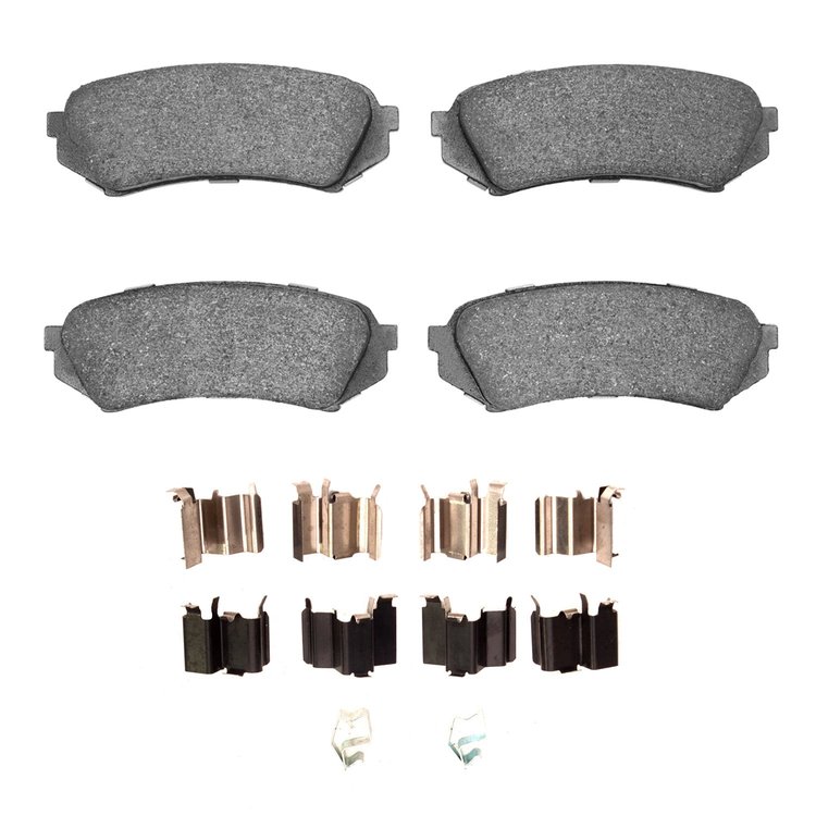 1310-0773-01 3000-Series Ceramic Brake Pads & Hardware Kit, 1998-2007 Lexus/Toyota/Scion, Position: Rear