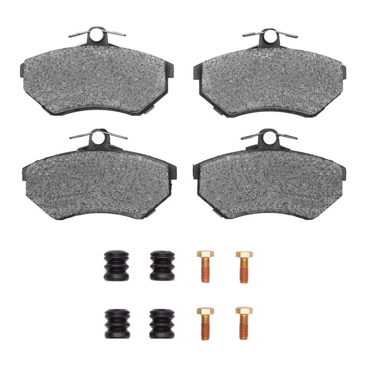 1310-0780-02 3000-Series Ceramic Brake Pads & Hardware Kit, 1980-1996 Audi/Volkswagen, Position: Front