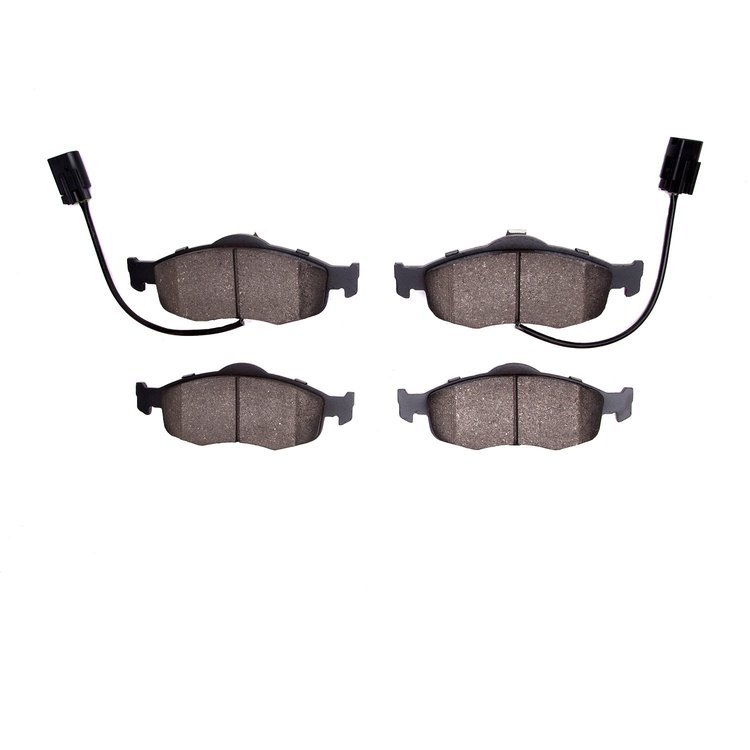 1310-0801-00 3000-Series Ceramic Brake Pads, 1998-2002 Ford/Lincoln/Mercury/Mazda, Position: Front