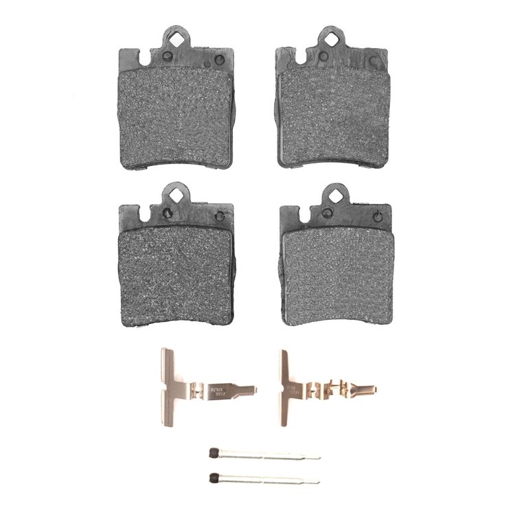 1310-0876-01 3000-Series Ceramic Brake Pads & Hardware Kit, 1996-2011 Mercedes-Benz, Position: Rear