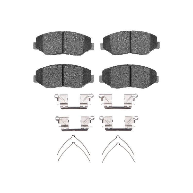 1310-0914-04 3000-Series Ceramic Brake Pads & Hardware Kit, 2002-2020 Acura/Honda, Position: Front
