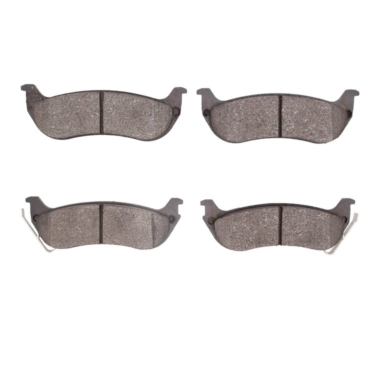 1310-0998-00 3000-Series Ceramic Brake Pads, 2004-2008 Mopar, Position: Rear
