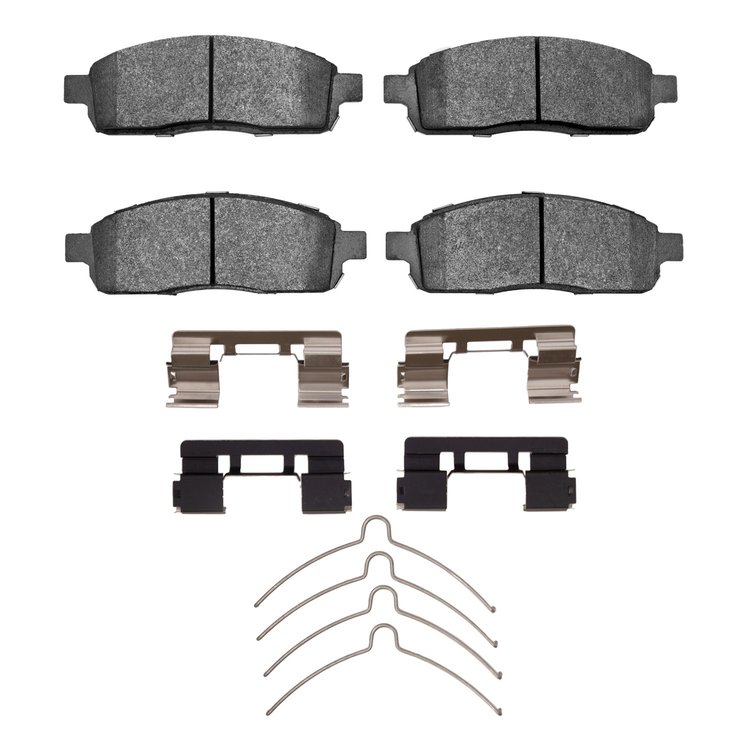 1310-1011-01 3000-Series Ceramic Brake Pads & Hardware Kit, 2004-2009 Ford/Lincoln/Mercury/Mazda, Position: Front