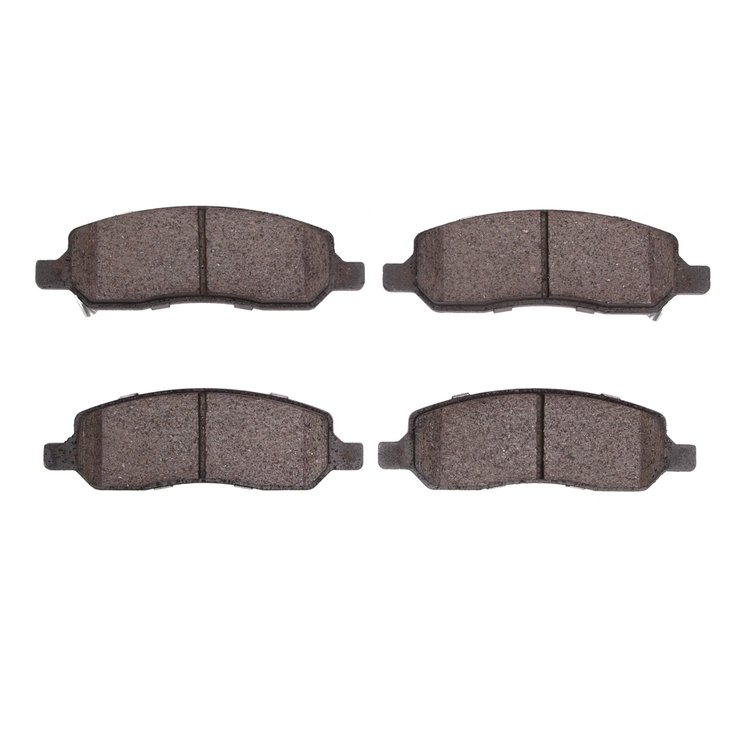1310-1172-00 3000-Series Ceramic Brake Pads, 2006-2011 GM, Position: Rear