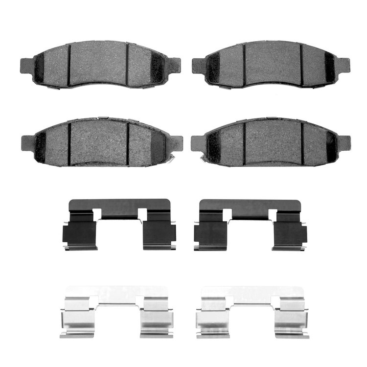 1310-1183-01 3000-Series Ceramic Brake Pads & Hardware Kit, 2004-2007 Infiniti/Nissan, Position: Front