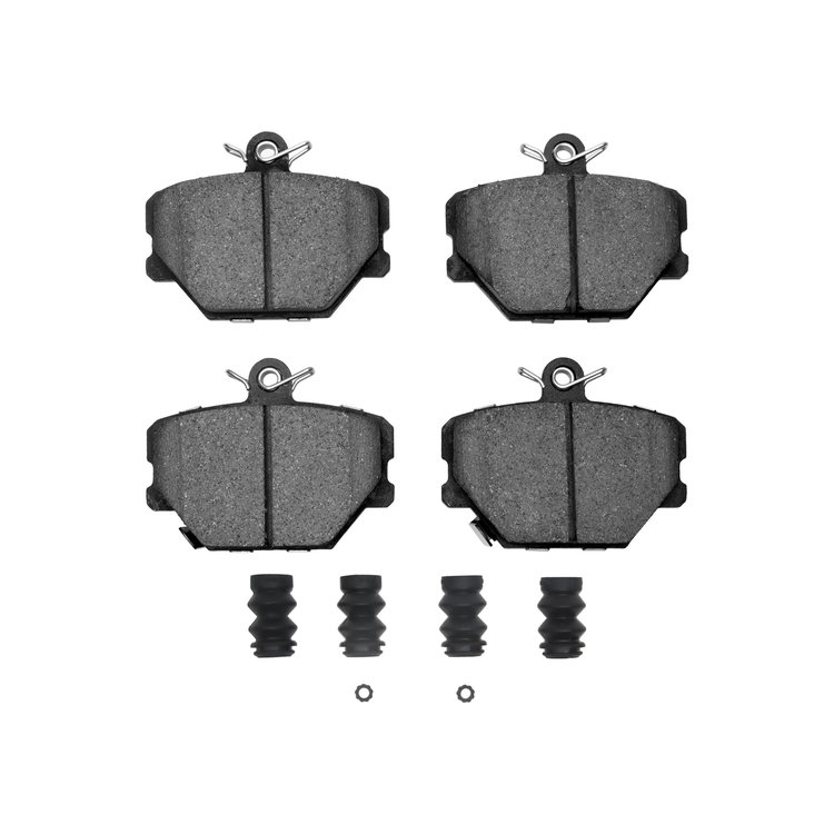 1310-1252-01 3000-Series Ceramic Brake Pads & Hardware Kit, 2005-2016 Smart, Position: Front