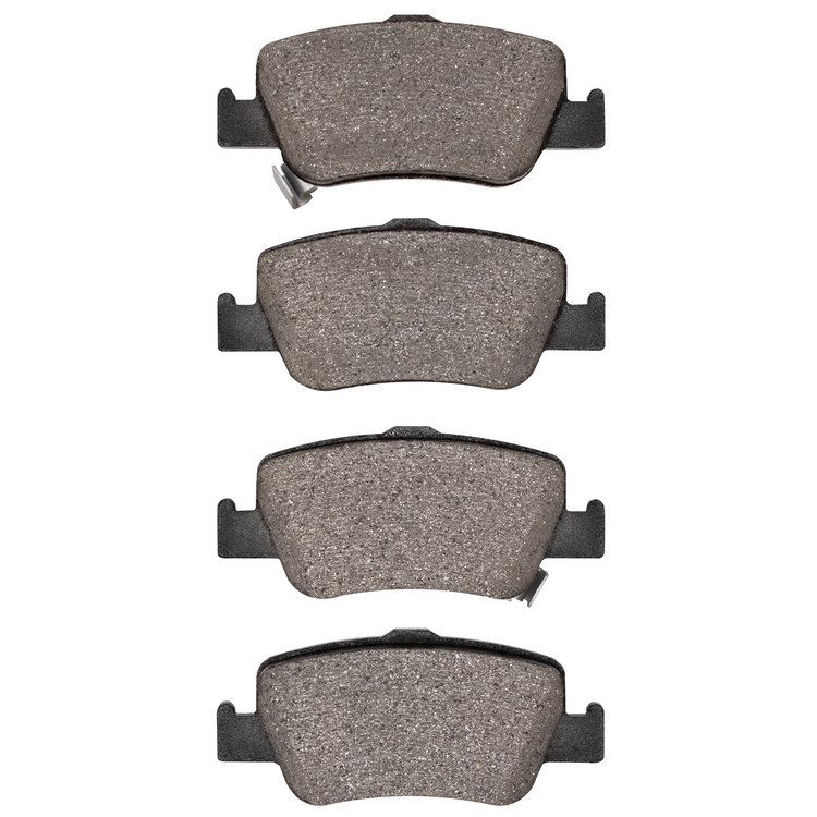 1310-1572-09 3000-Series Ceramic Brake Pads & Hardware Kit, 2009-2015 Lexus/Toyota/Scion, Position: Rear