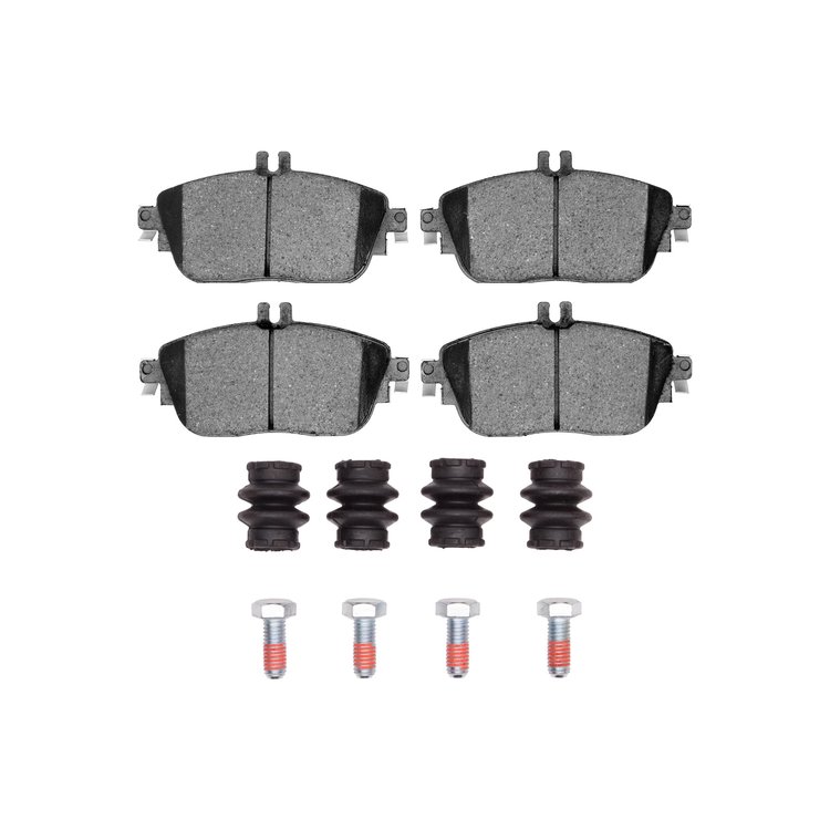 1310-1694-01 3000-Series Ceramic Brake Pads & Hardware Kit, 2012-2020 Multiple Makes/Models, Position: Front