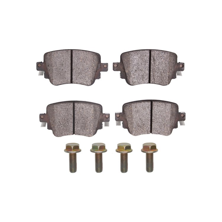 1310-1779-01 3000-Series Ceramic Brake Pads & Hardware Kit, Fits Select Audi/Volkswagen, Position: Rear