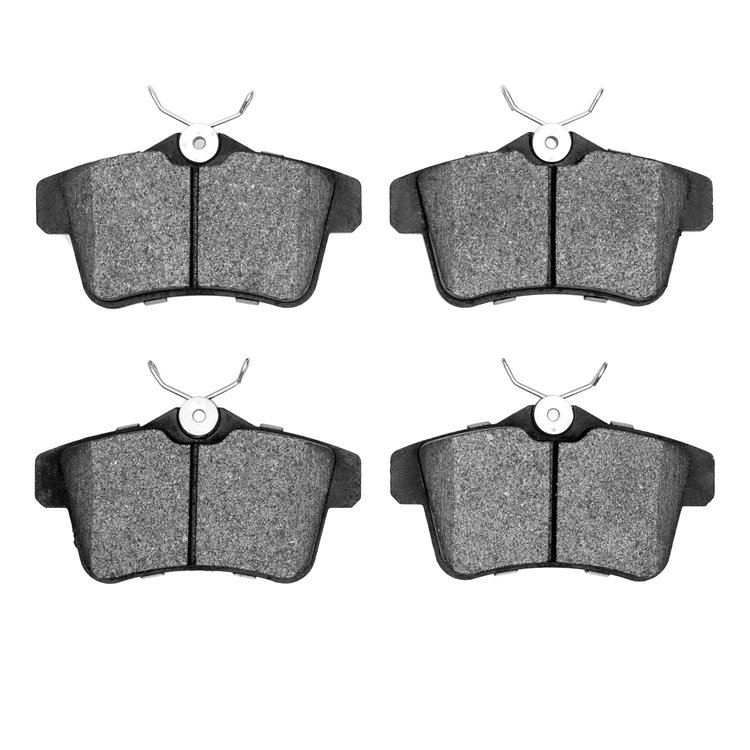 1310-1831-09 3000-Series Ceramic Brake Pads & Hardware Kit, 2011-2016 Peugeot, Position: Rear