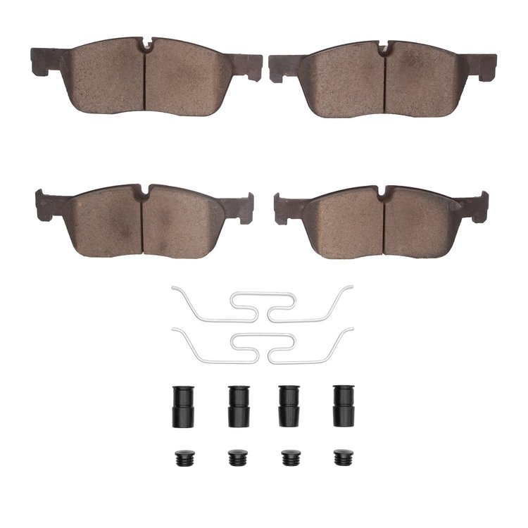 1310-1838-01 3000-Series Ceramic Brake Pads & Hardware Kit, 2015-2019 Multiple Makes/Models, Position: Front