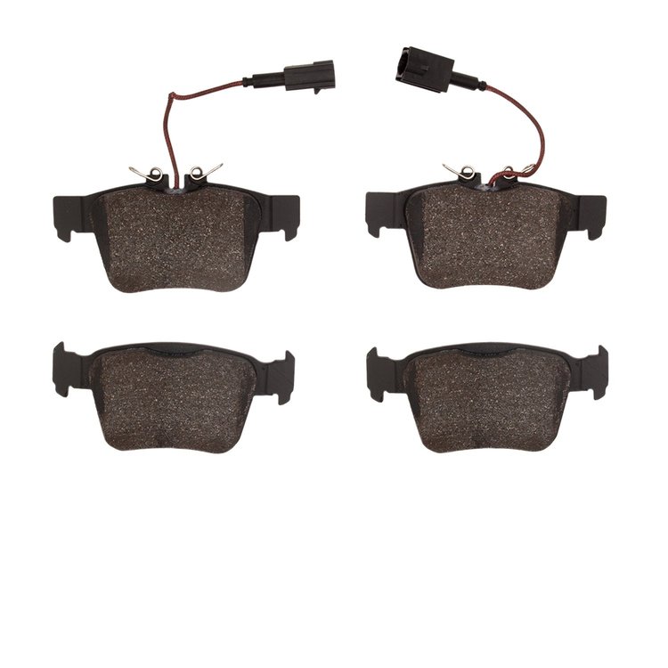 1310-1989-10 3000-Series Ceramic Brake Pads, 2017-2021 Alfa Romeo, Position: Rear