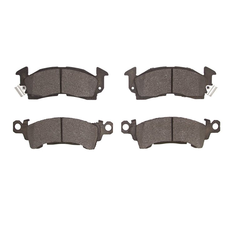 1311-0122-00 3000-Series Semi-Metallic Brake Pads, 1976-1978 GM, Position: Rear