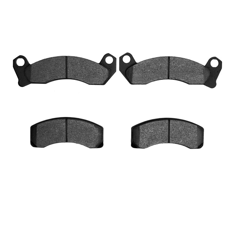 1311-0200-00 3000-Series Semi-Metallic Brake Pads, 1981-1994 Ford/Lincoln/Mercury/Mazda, Position: Front