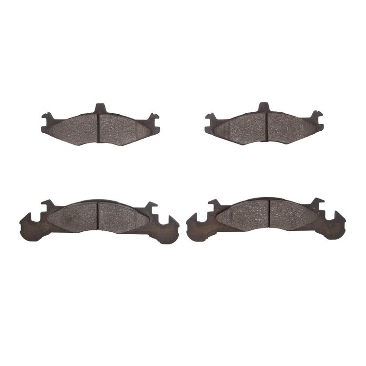 1311-0221-00 3000-Series Semi-Metallic Brake Pads, 1983-1990 Mopar, Position: Front