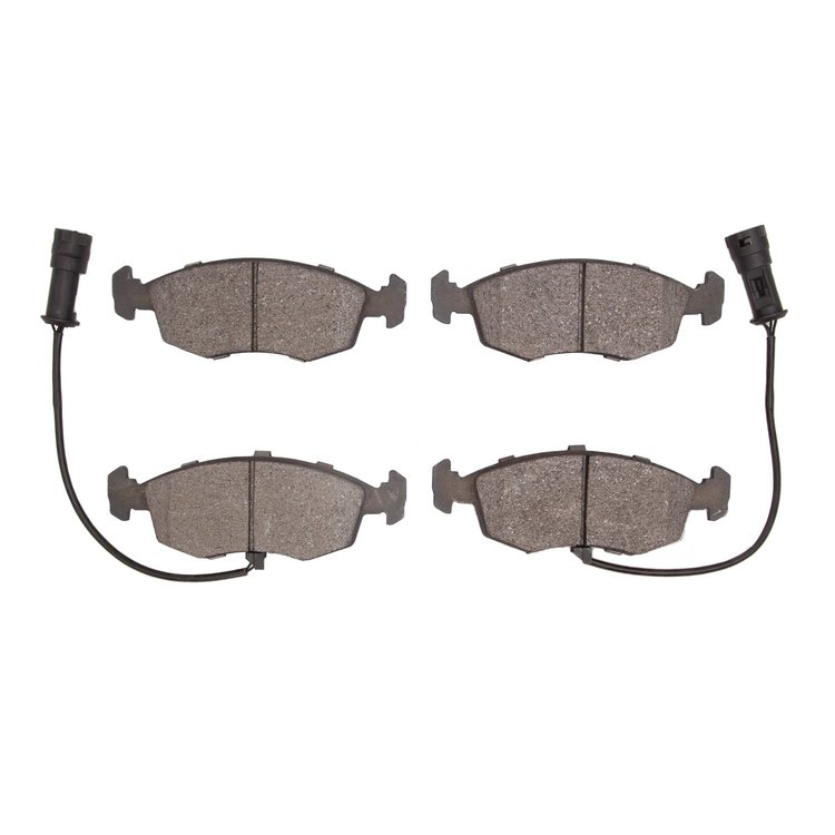 1311-0298-00 3000-Series Semi-Metallic Brake Pads, 1985-1989 Ford/Lincoln/Mercury/Mazda, Position: Front