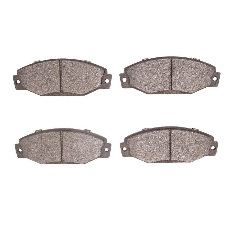 1311-0393-00 3000-Series Semi-Metallic Brake Pads, 1988-1990 Mopar, Position: Front