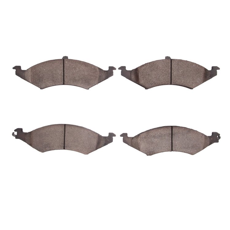 1311-0421-00 3000-Series Semi-Metallic Brake Pads, 1986-1993 Ford/Lincoln/Mercury/Mazda, Position: Front