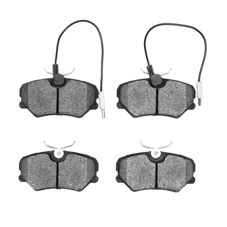 1311-0454-00 3000-Series Semi-Metallic Brake Pads, 1989-1991 Peugeot, Position: Front