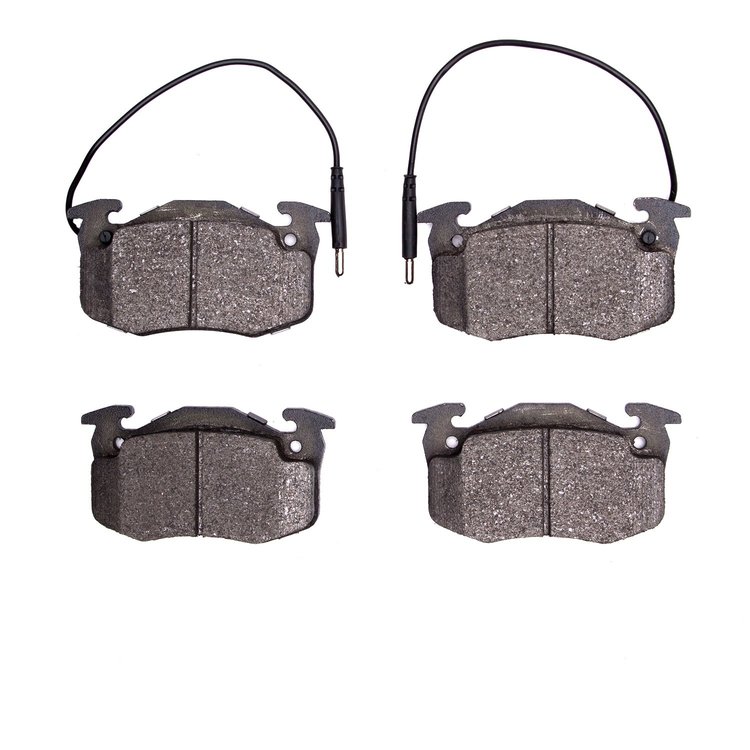 1311-0516-00 3000-Series Semi-Metallic Brake Pads, 1981-1985 Renault, Position: Front