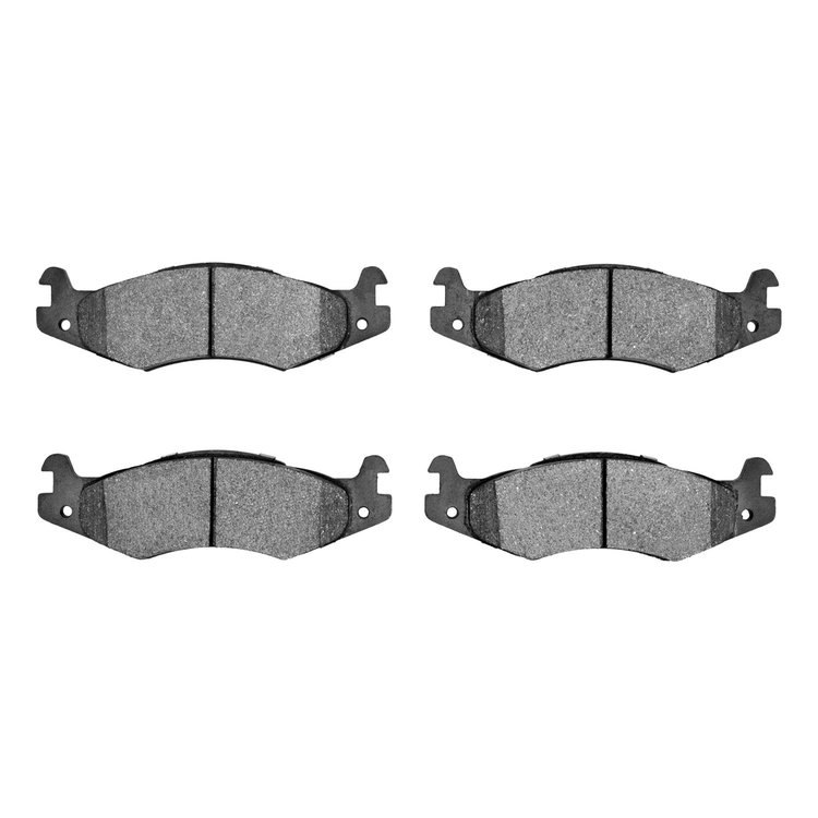 1311-0651-00 3000-Series Semi-Metallic Brake Pads, 1992-2006 Mopar, Position: Front,Rear