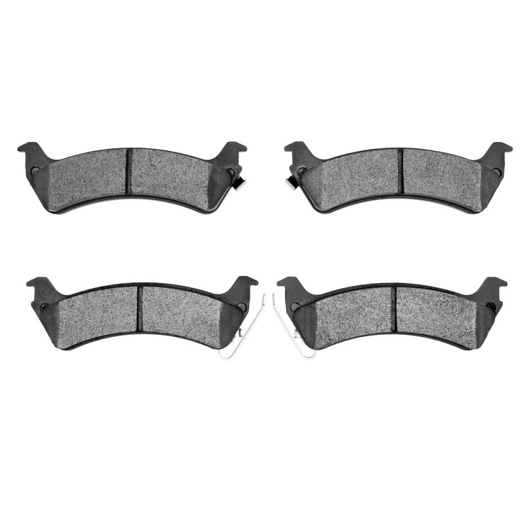 1311-0666-00 3000-Series Semi-Metallic Brake Pads, 1993-1998 Mopar, Position: Rear