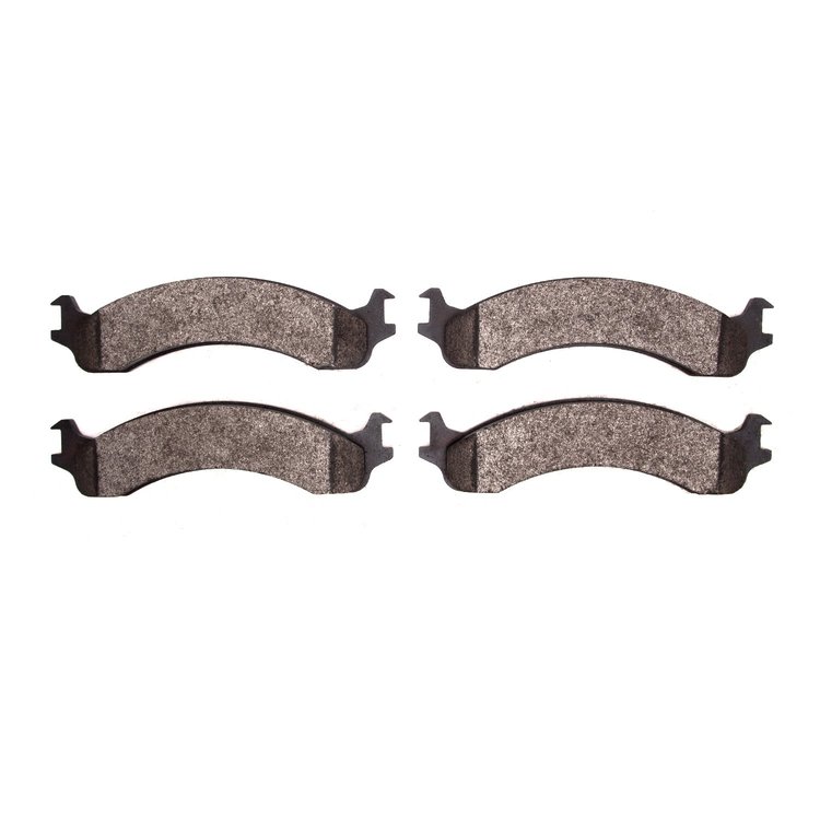 1311-0821-00 3000-Series Semi-Metallic Brake Pads, 2000-2002 Mopar, Position: Front