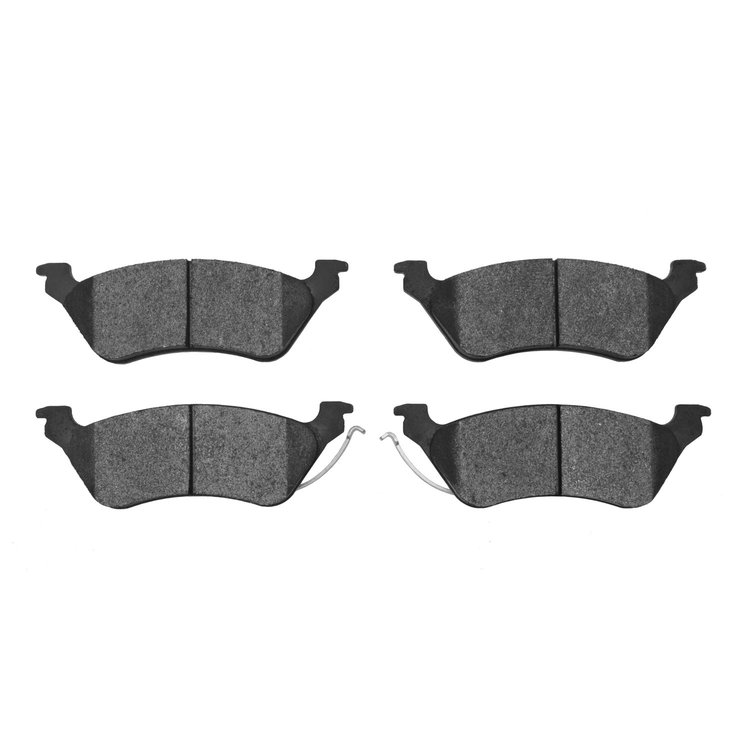 1311-0858-00 3000-Series Semi-Metallic Brake Pads, 2001-2007 Mopar, Position: Rear