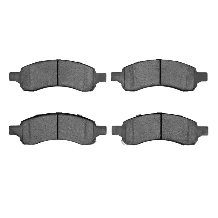 1311-1169-10 3000-Series Semi-Metallic Brake Pads, 2007-2017 GM, Position: Front