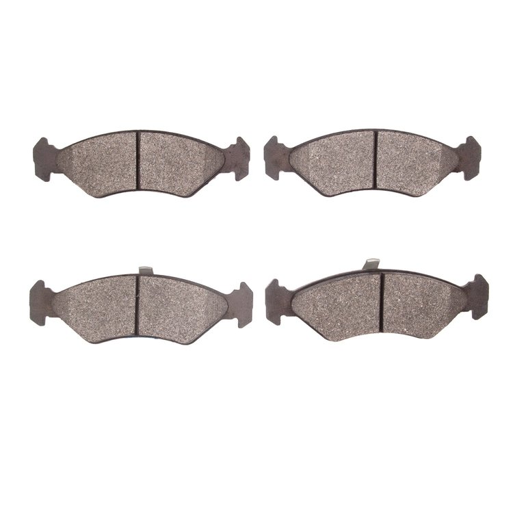 1311-1196-09 3000-Series Semi-Metallic Brake Pads & Hardware Kit, 1996-2004 Ford/Lincoln/Mercury/Mazda, Position: Front