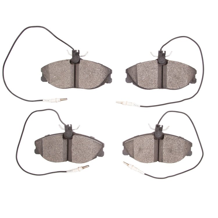 1311-1221-09 3000-Series Semi-Metallic Brake Pads & Hardware Kit, 2000-2006 Peugeot, Position: Front