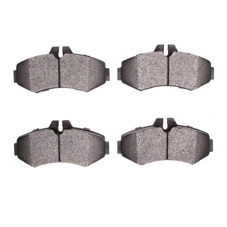 1311-1253-09 3000-Series Semi-Metallic Brake Pads & Hardware Kit, 1993-2003 Mercedes-Benz, Position: Front