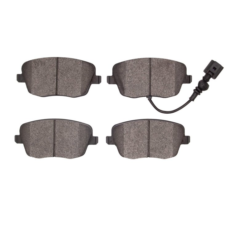 1311-1437-00 3000-Series Semi-Metallic Brake Pads, 2003-2007 Audi/Volkswagen, Position: Front
