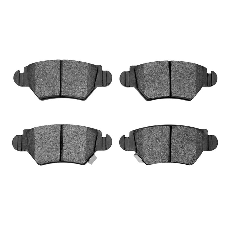 1311-1461-09 3000-Series Semi-Metallic Brake Pads & Hardware Kit, 2000-2008 GM, Position: Rear
