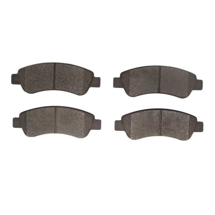 1311-1490-10 3000-Series Semi-Metallic Brake Pads, 2008-2010 Mopar, Position: Rear