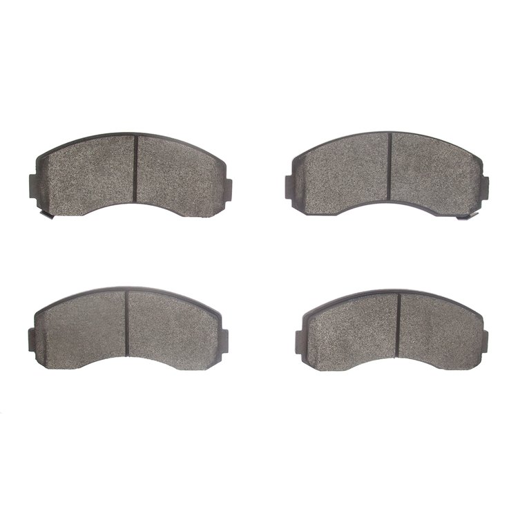 1311-1513-09 3000-Series Semi-Metallic Brake Pads & Hardware Kit, 2002-2004 Kia/Hyundai/Genesis, Position: Front