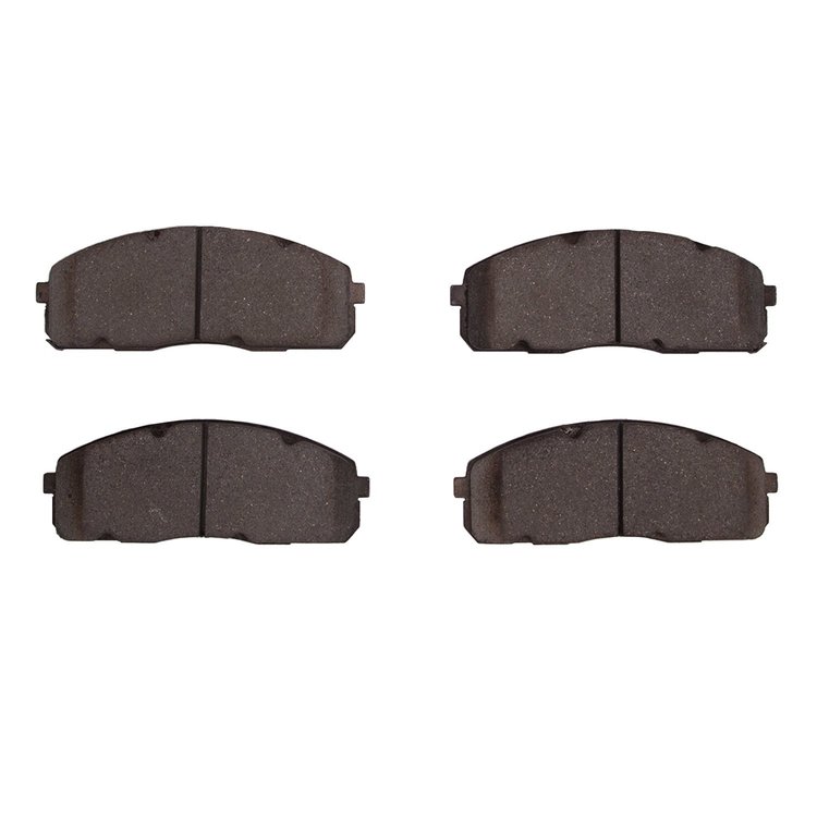 1311-1520-00 3000-Series Semi-Metallic Brake Pads, 2006-2011 Mopar, Position: Front