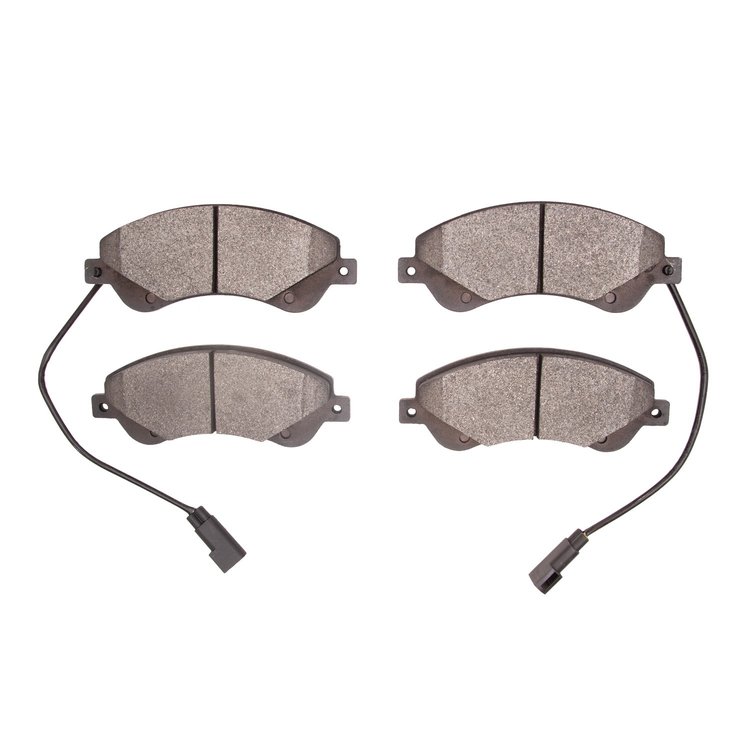 1311-1528-00 3000-Series Semi-Metallic Brake Pads, 2007-2013 Ford/Lincoln/Mercury/Mazda, Position: Front