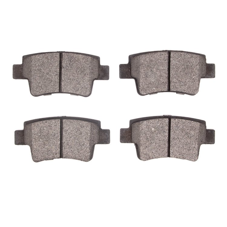1311-1537-09 3000-Series Semi-Metallic Brake Pads & Hardware Kit, 2006-2013 Mopar, Position: Rear