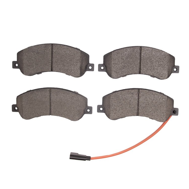 1311-1555-00 3000-Series Semi-Metallic Brake Pads, 2007-2017 Multiple Makes/Models, Position: Front