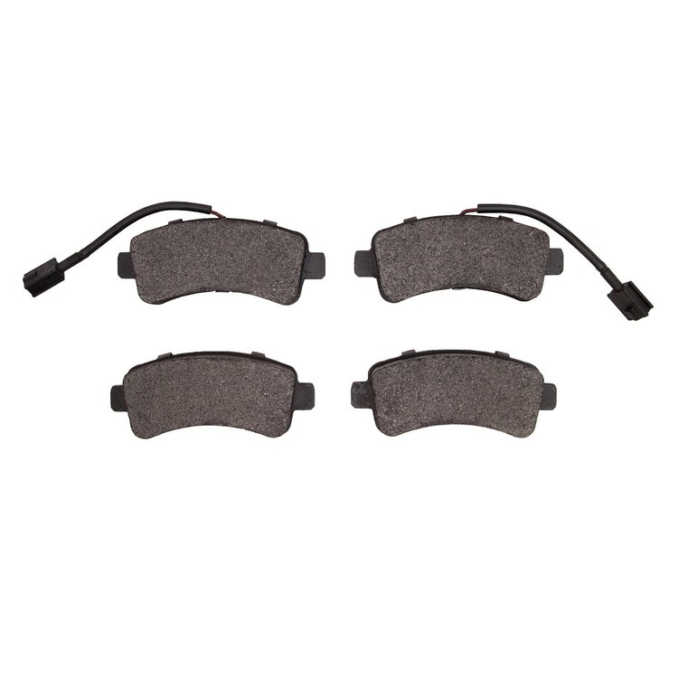 1311-1746-00 3000-Series Semi-Metallic Brake Pads, 2014-2021 Mopar, Position: Rear