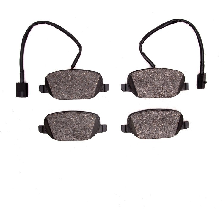 1311-1822-00 3000-Series Semi-Metallic Brake Pads, 2015-2020 Alfa Romeo, Position: Rear