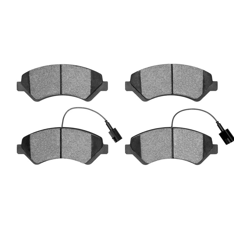 1311-1842-00 3000-Series Semi-Metallic Brake Pads, 2014-2021 Mopar, Position: Front