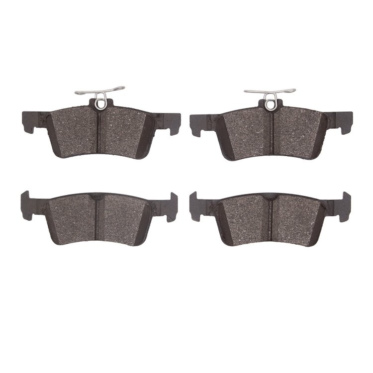 1311-1890-00 3000-Series Semi-Metallic Brake Pads, 2014-2014 Peugeot, Position: Rear